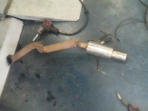 Replacement of the stock male - Toyota Celica 20 L 1998