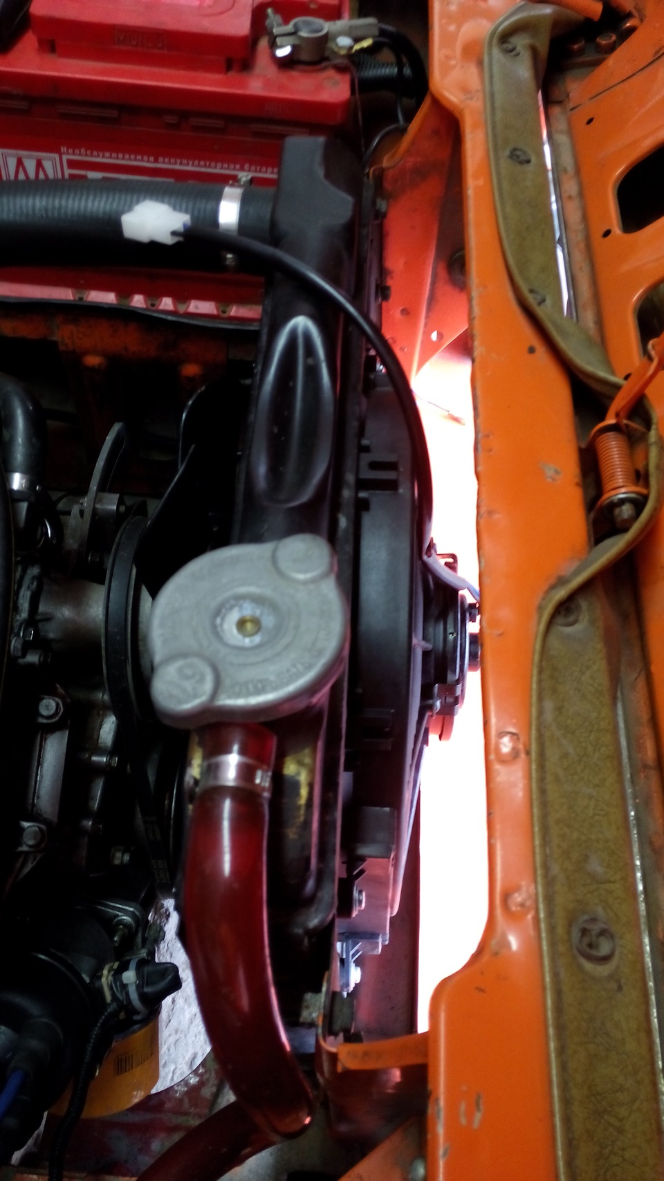 38. Электро Вентилятор Радиатора — ИЖ Москвич 412, 1,7 л, 1975 года ...