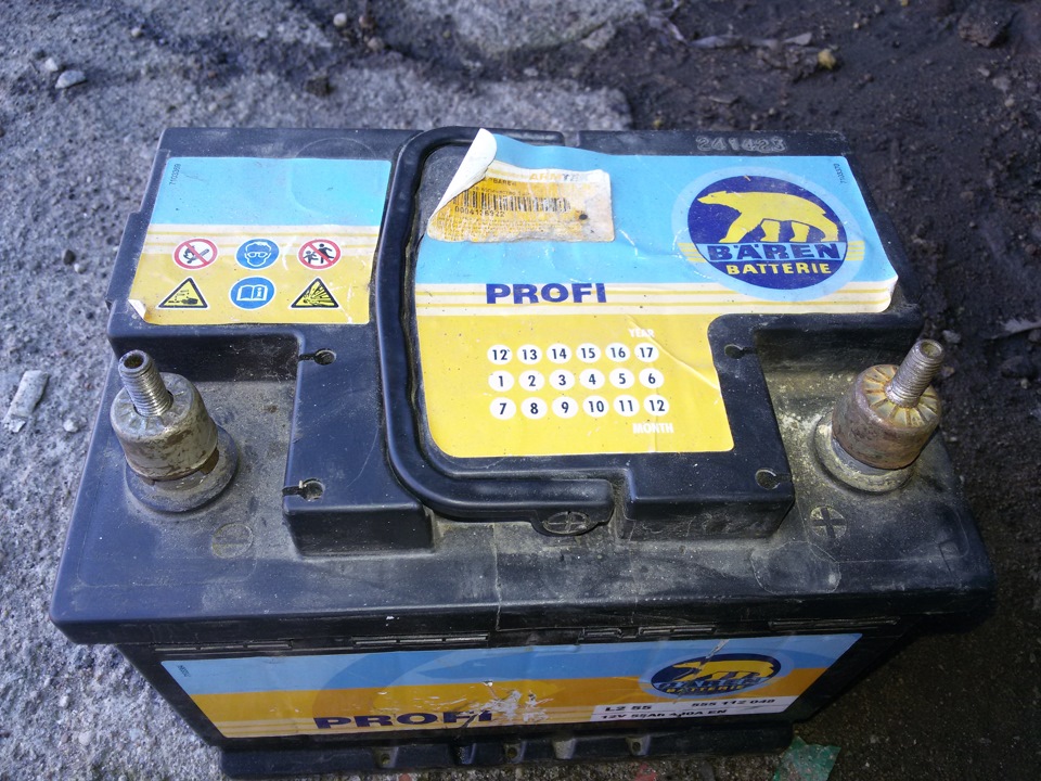 Клеммы на аккумулятор — Renault 19, 1993 года | своими руками | DRIVE2