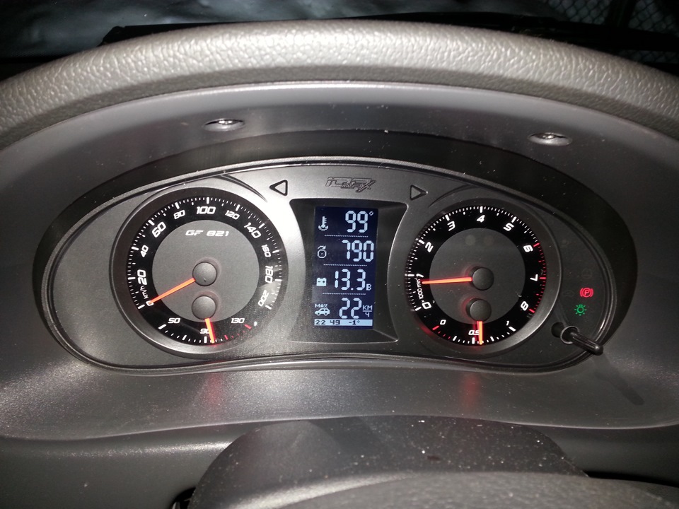 Вот и пришла приборка — Lada Приора хэтчбек, 1,6 л, 2010 года ...