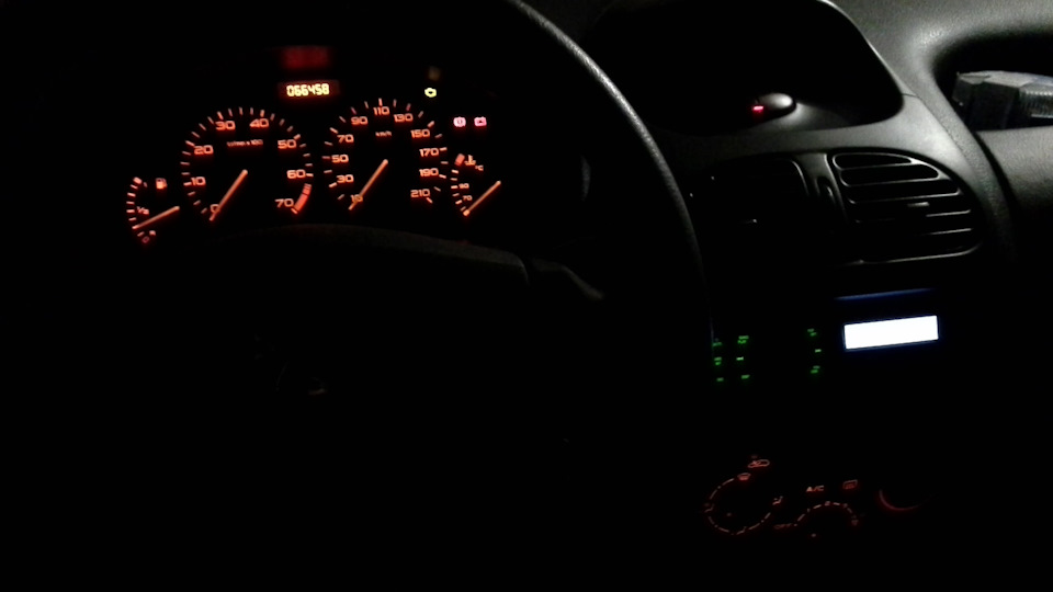 Установка нового бубнила. Prology CMU-300. — Peugeot 206 Sedan, 1,4 л ...