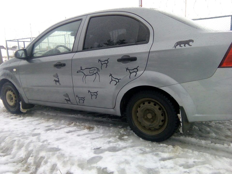 Photo from the logbook Chevrolet Aveo Sedan (1G)