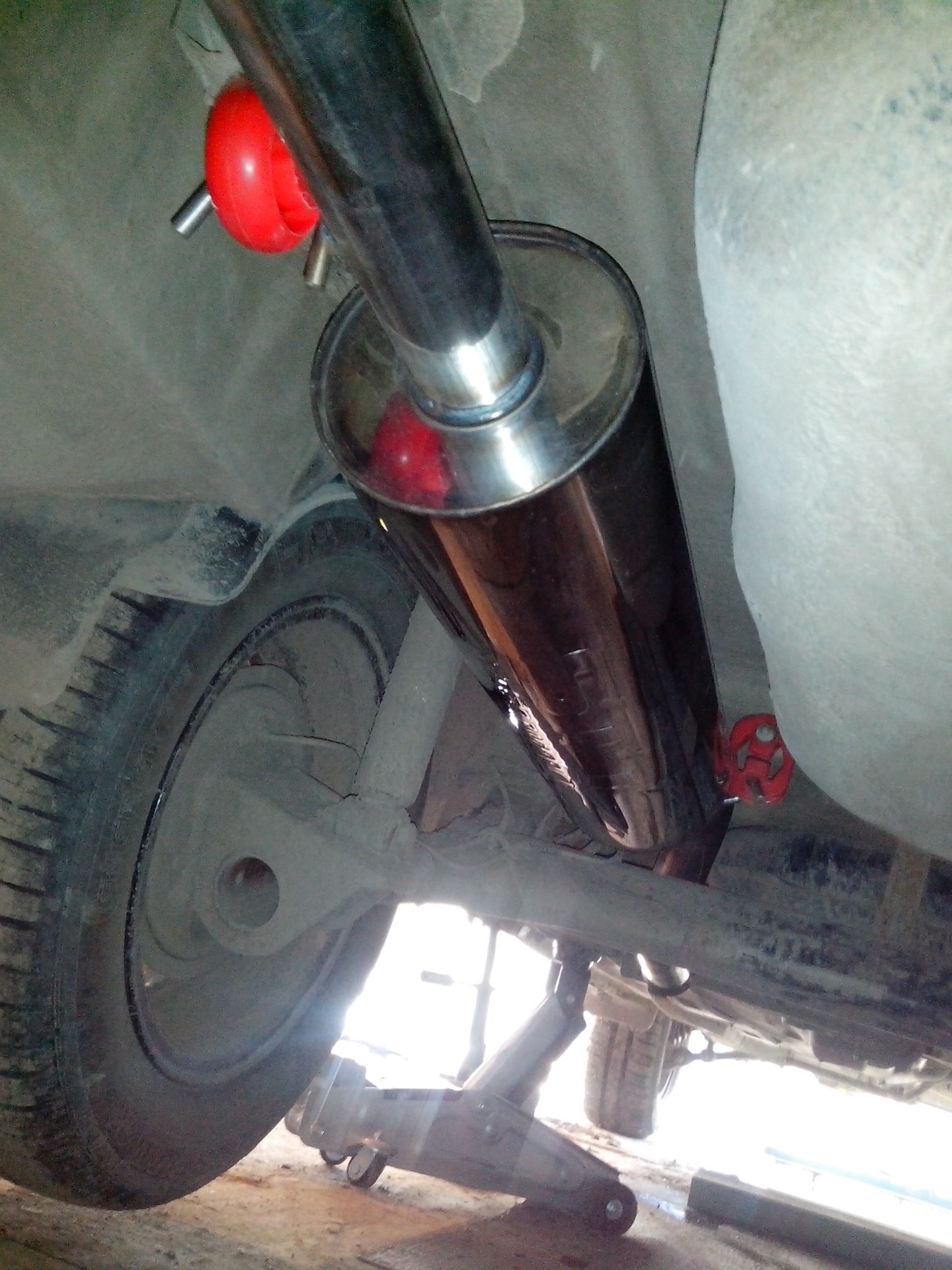 #2# Установка выпуска STT-PERFORMANCE (паук 4-2-1 нерж., резонатор нерж ...
