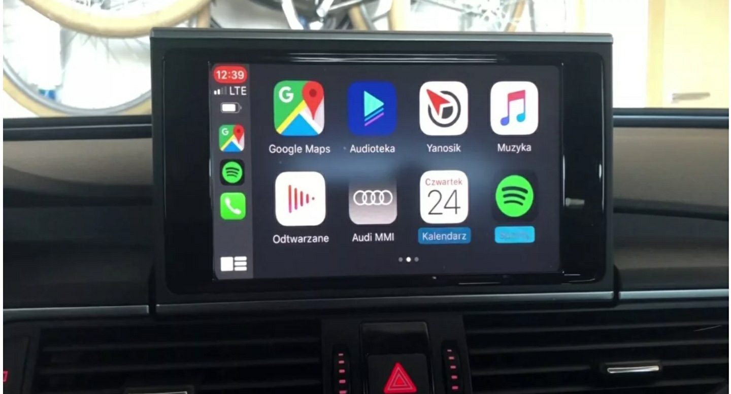 Audi q3 carplay активация