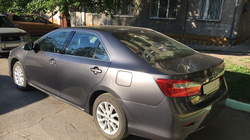 Молдинг капота — Toyota Camry (XV50), 2,5 л, 2012 года | аксессуары ...