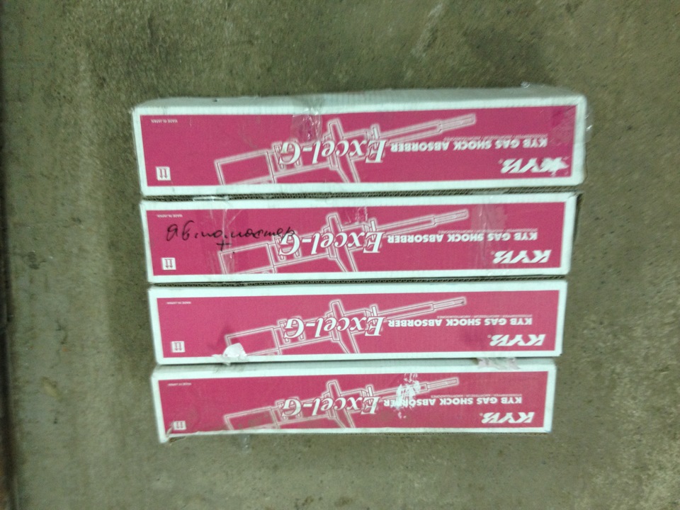 KYB Excel-G + Eibach Pro-kit — Toyota MR-S, 1,8 л., 2002 года | своими ...