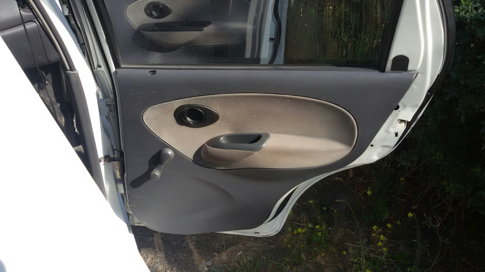 Двери в собранном состоянии — Chevrolet Matiz (1G), 2009 года ...