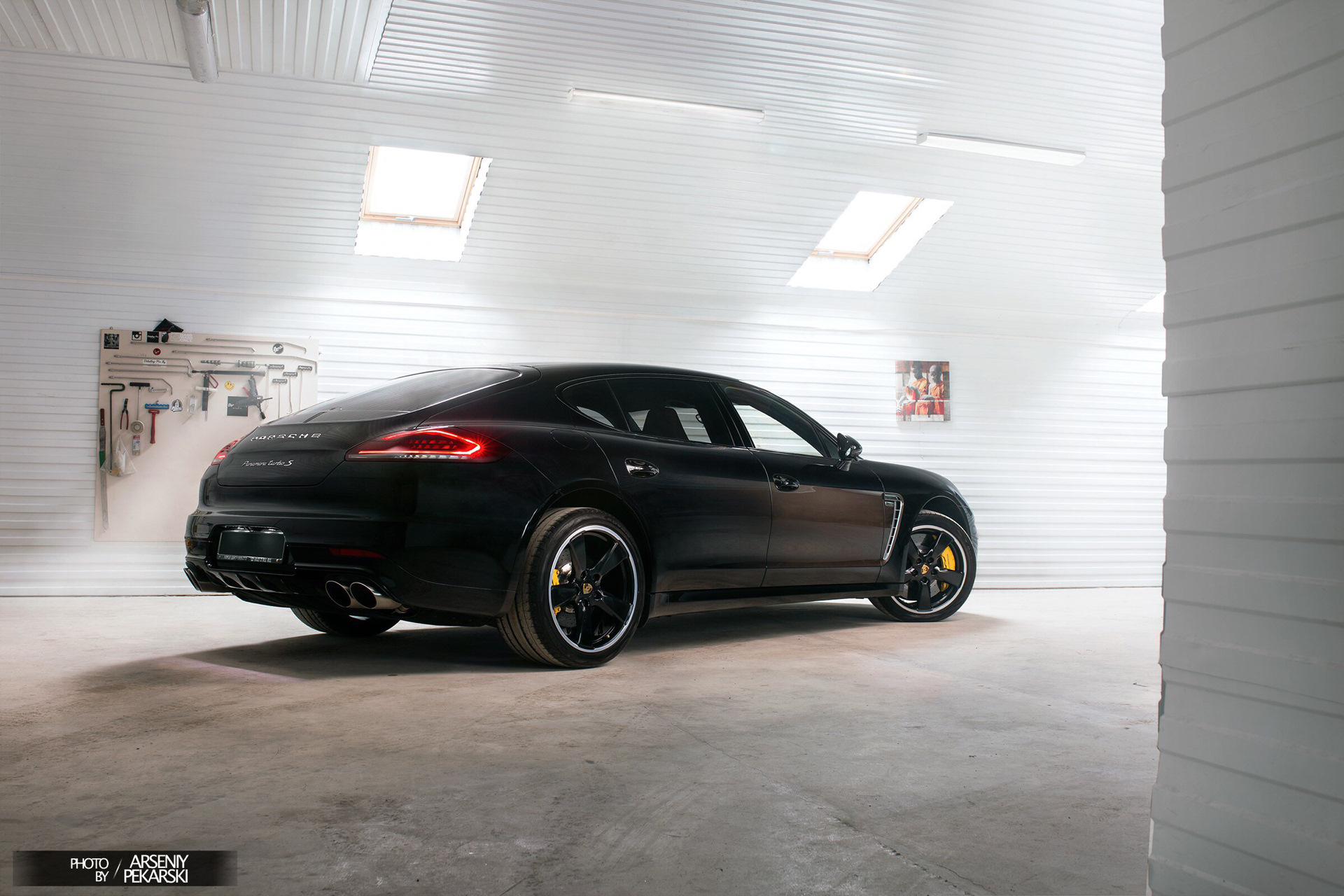 porsche panamera фотосессия