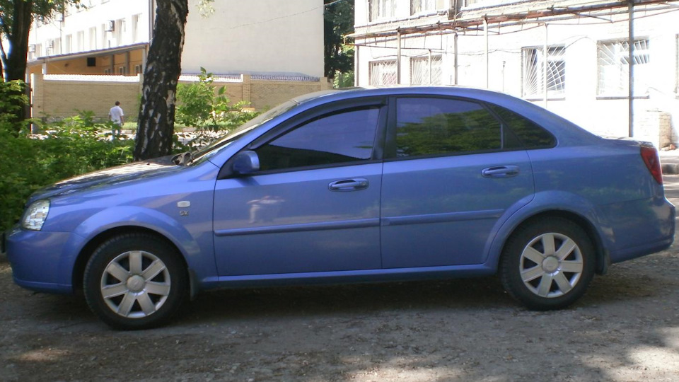 Chevrolet Lacetti седан голубой drive2