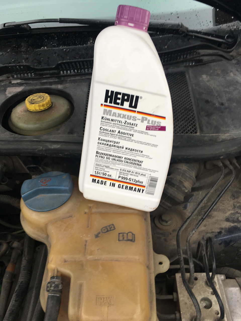 замена радиаторов, вискомуфты и промывка гур — Audi A6 (C5), 2,4 л ...