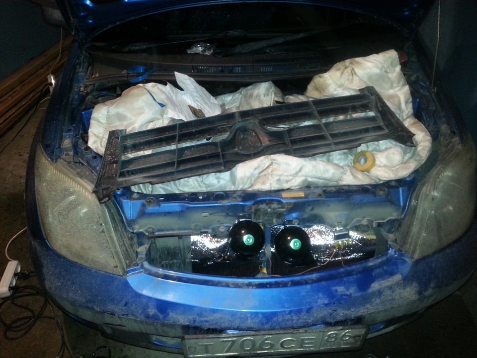 установка сигналов — Toyota ist (1G), 1,5 л., 2002 года | тюнинг | DRIVE2