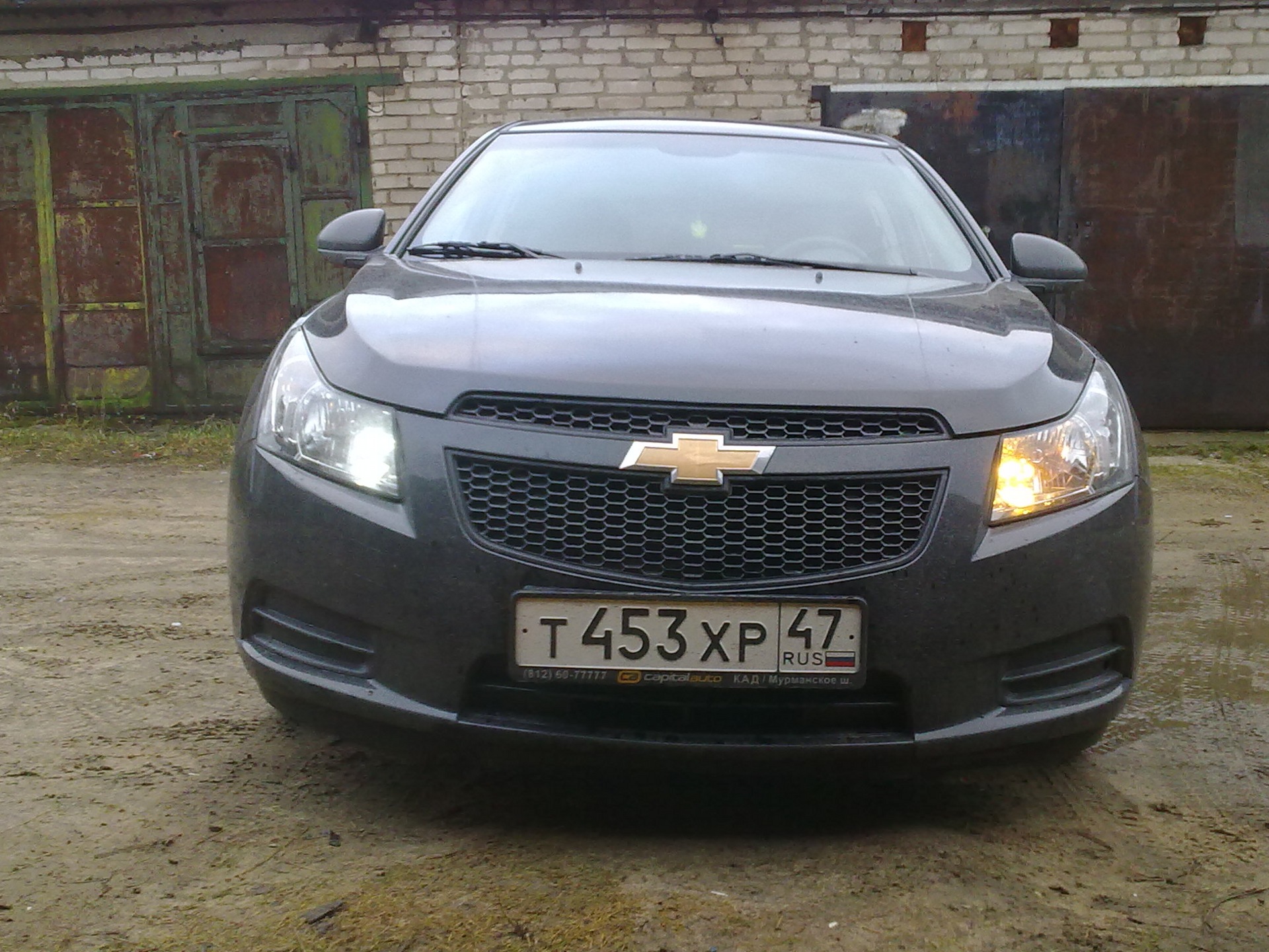 Габаритные лампочки на Chevrolet Cruze