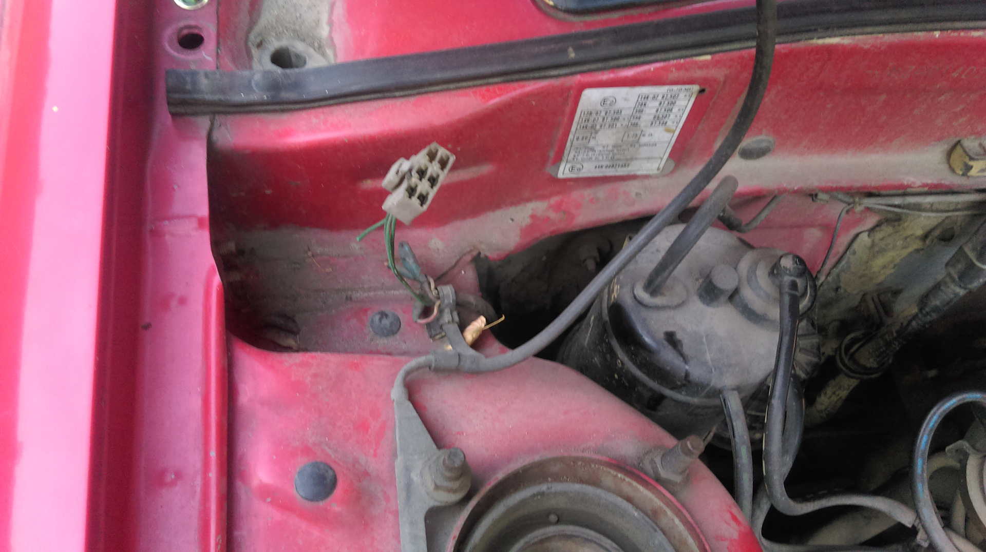 Теперь как надо. И есть вопрос? — Mazda 626 III (GD), 2 л, 1989 года