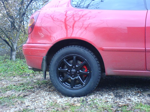 Calipers painting - Toyota Corolla 16 L 2001