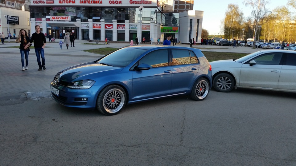 Photo from the logbook Volkswagen Golf Mk7