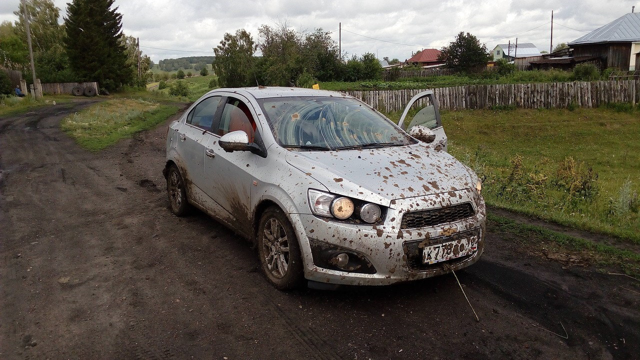 Руян-Город — утренний офф-роуд на пузотерке — Chevrolet Aveo Sedan (2G),  1,6 л, 2014 года | путешествие | DRIVE2