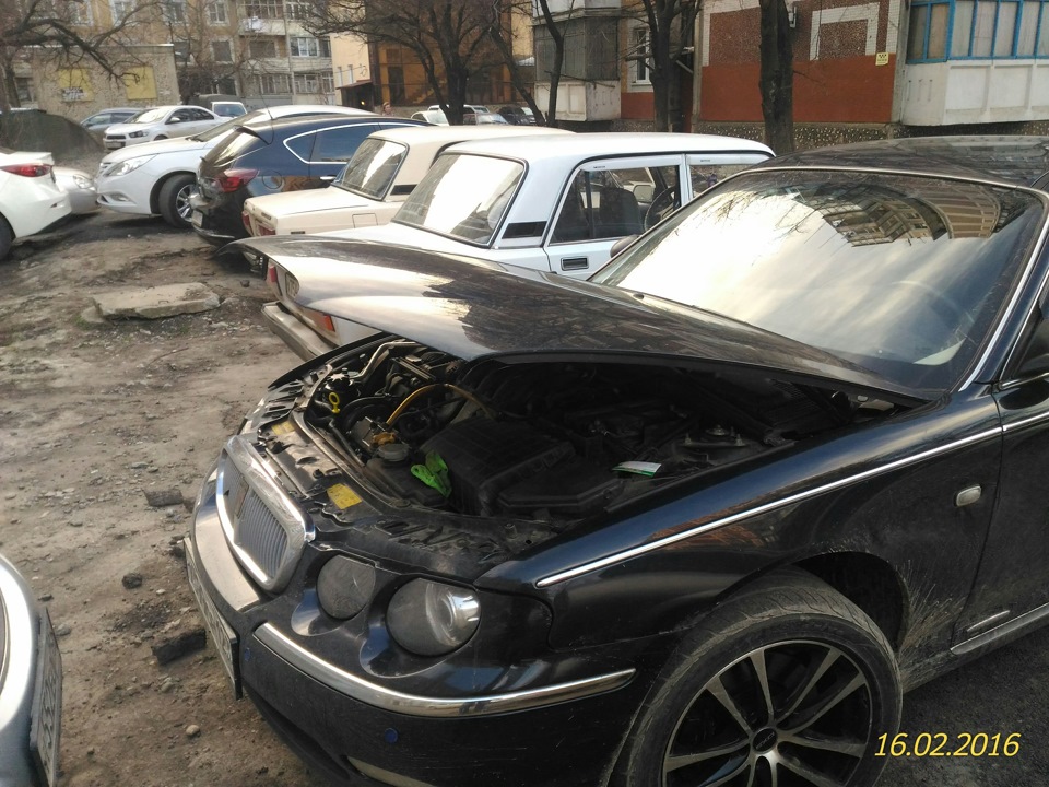Теперь держится даже так))) — Rover 75