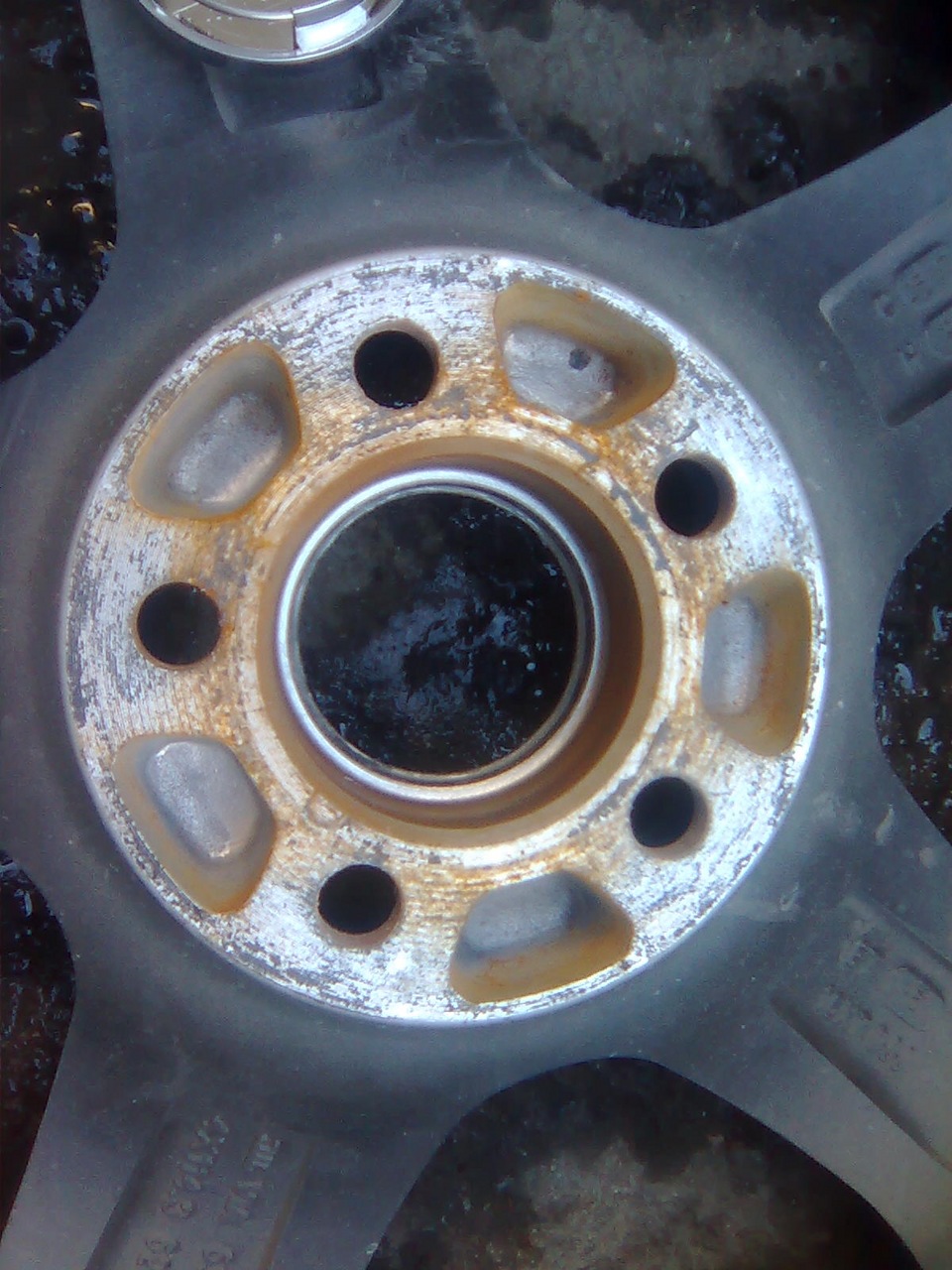 Шайбы центровочные на диски — Subaru Legacy (BL/BP), 2 л, 2004 года ...