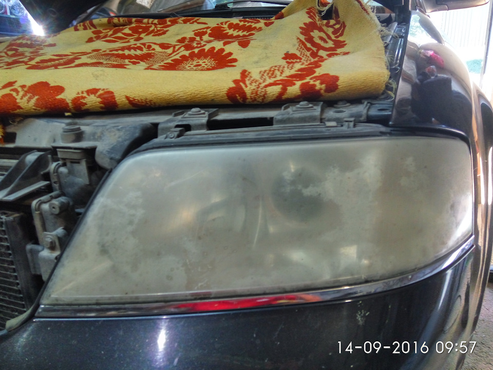 Полировка оптики AUDI A6 — DRIVE2