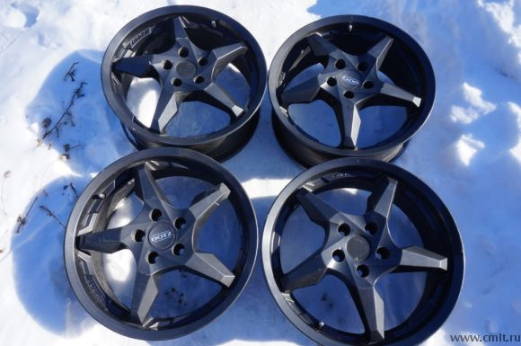 DOTZ TOUGE GRAPHITE 7JX17 5/114.3 ET48 — Mitsubishi Lancer X