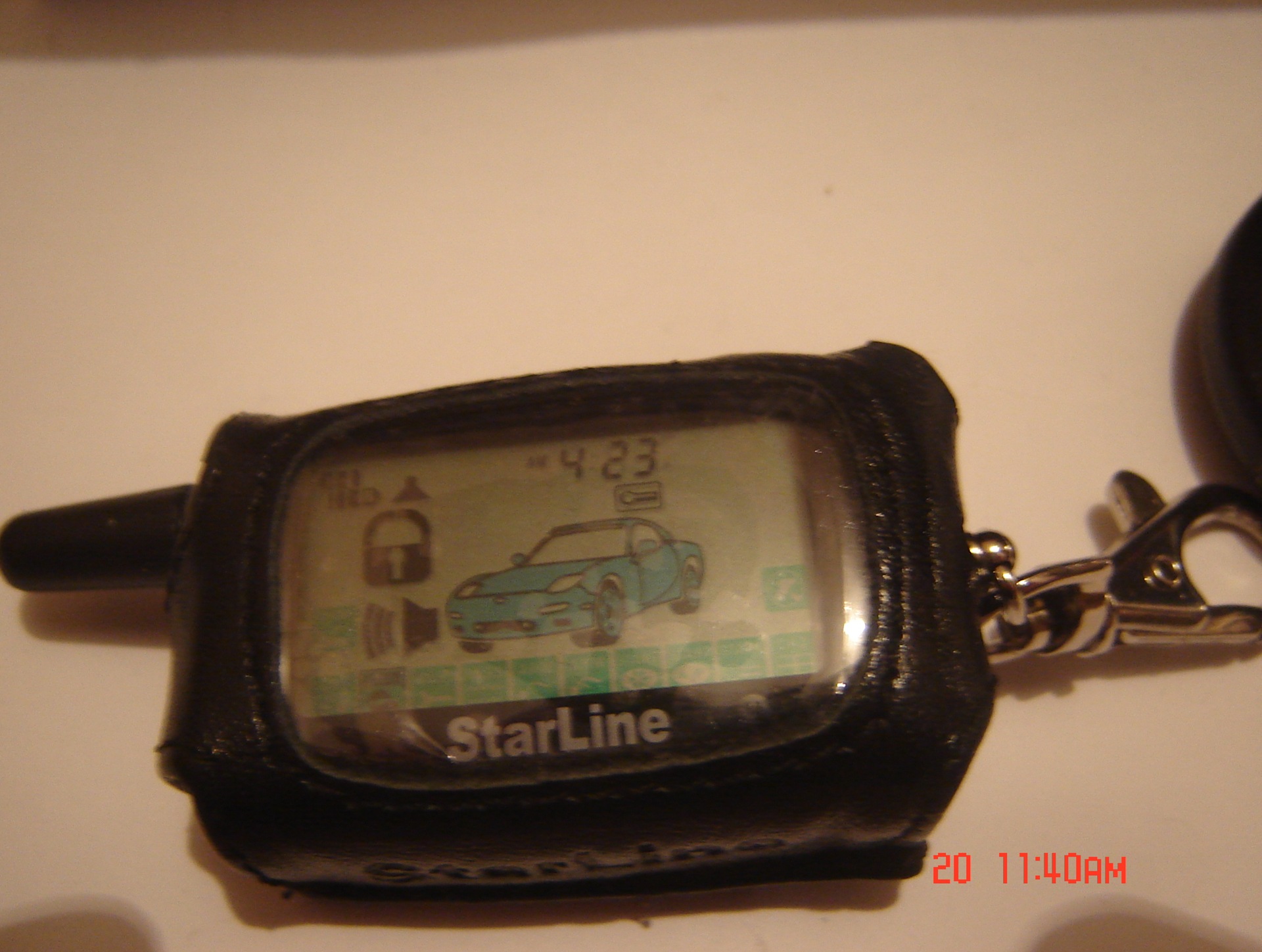 Hooray  New alarm   - Toyota Sprinter Marino 16 L 1995