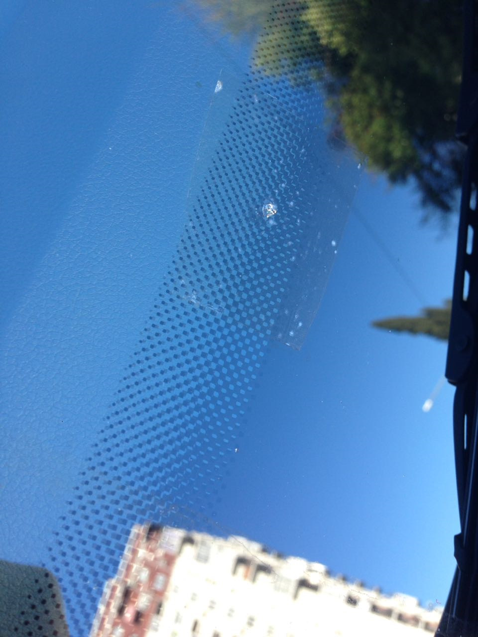 Ремонт лобового стекла — Volkswagen Polo Sedan, 1,6 л, 2012 года ...