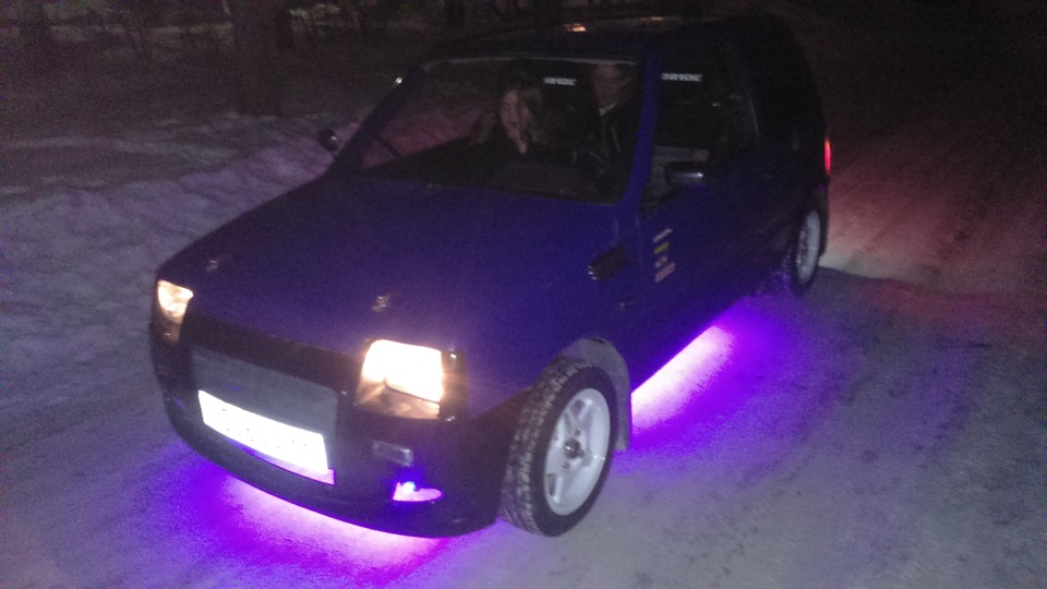 Подсветка днища своими руками — LADA 11113 Ока, 0,8 л., 2003 года ...