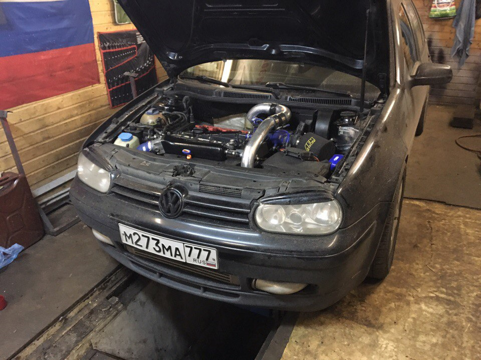 Замена радиатора охлаждения, промывка интеркулера. — Volkswagen Golf ...