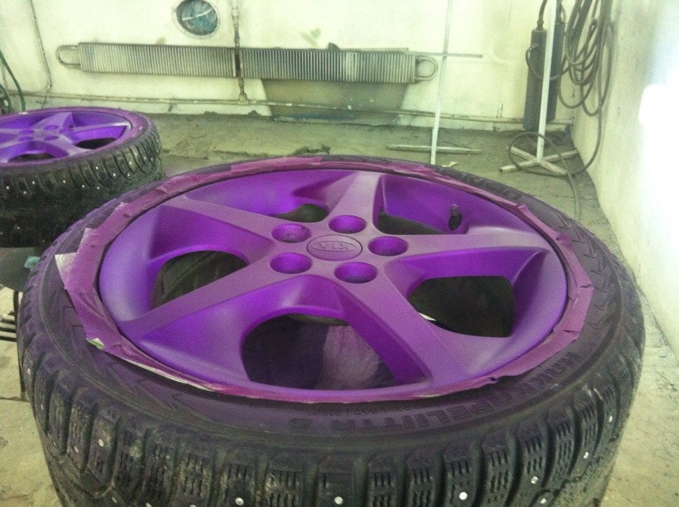 Покраска — KIA Ceed (1G), 1,6 л, 2010 года | колёсные диски | DRIVE2