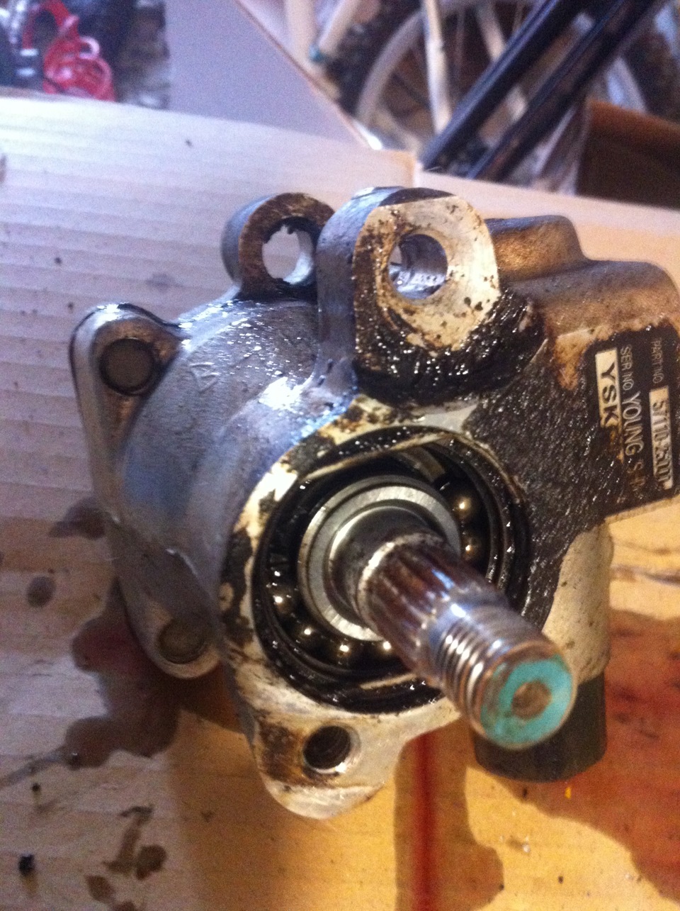 Восстановление убитого насоса ГУР — Hyundai Accent (2G), 1,5 л., 2006 ...