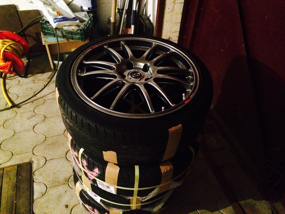 Пришли колесики))) — Honda Civic Hatchback (8G), 1,8 л, 2008 года ...