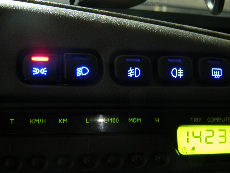 SMD светодиод в подсветку функцианальных кнопок на торпеде и кнопок ЭСП ...