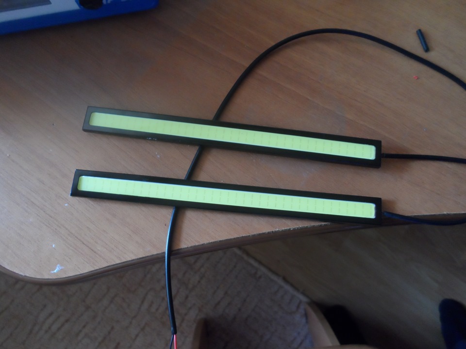 Установка LED лент на бампер — Hyundai Elantra (4G), 1,6 л, 2007 года ...