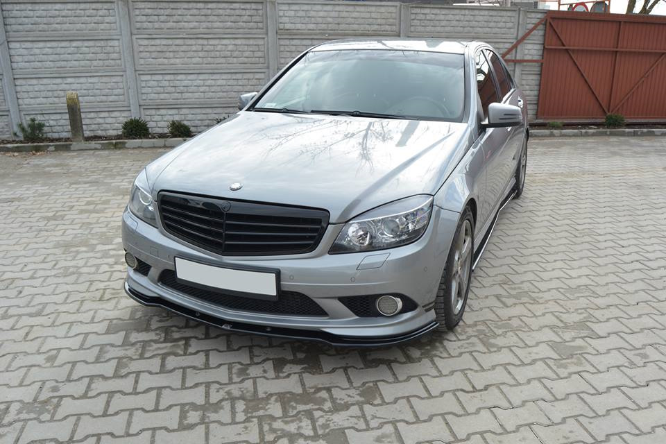 Передний бампер w204 дорестайл AMG