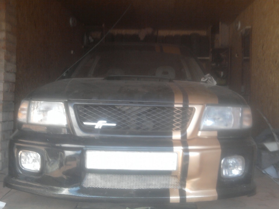 делаем новый бампер — Subaru Forester (SF), 2 л, 1997 года | кузовной ...