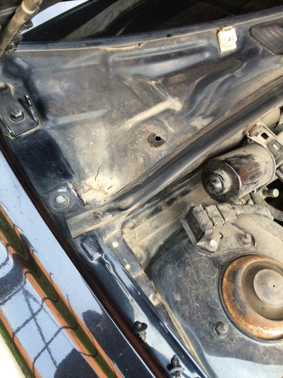 Мокрый коврик — Hyundai Accent (2G), 1,5 л., 2008 года | другое | DRIVE2