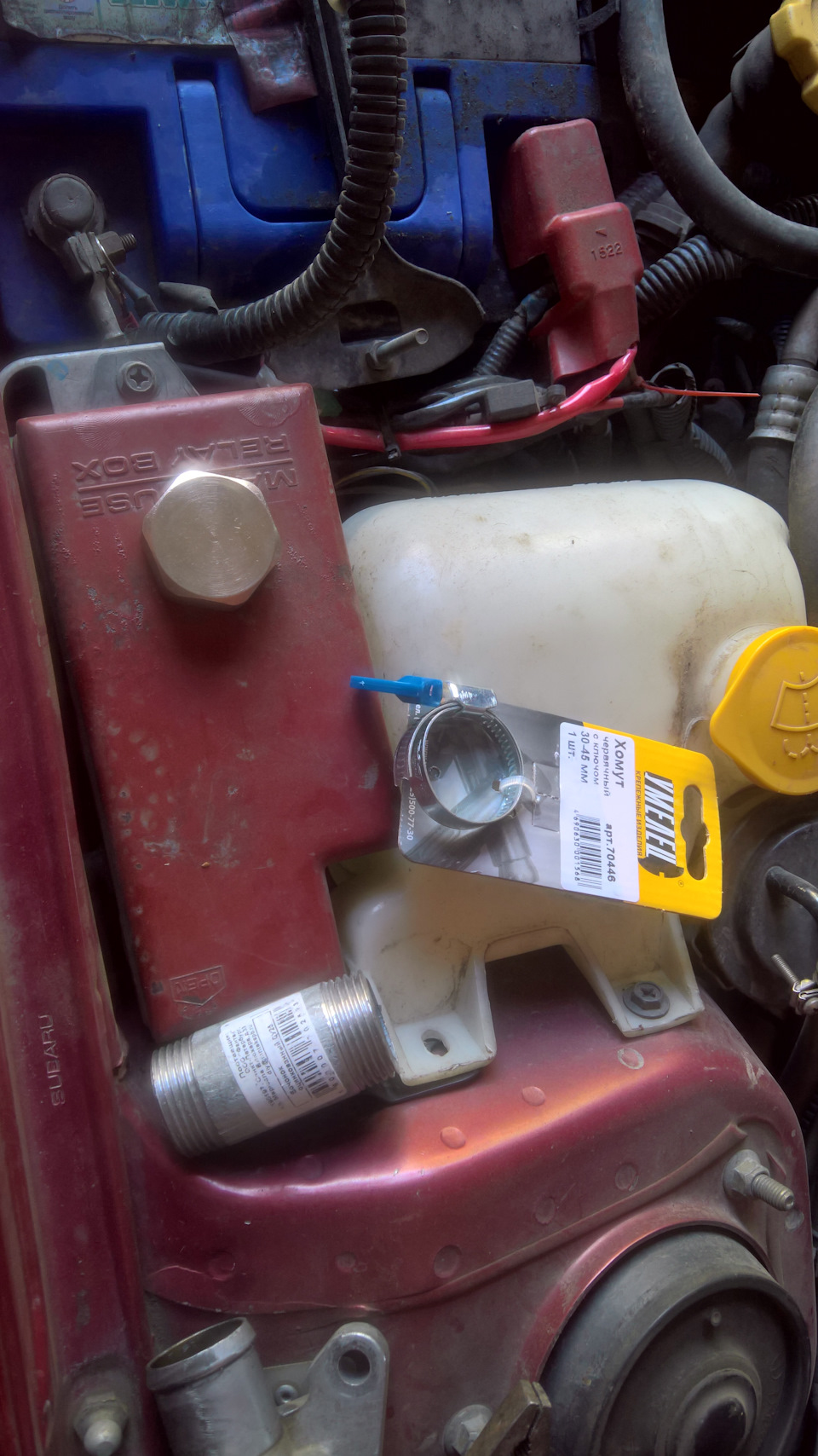 После Blow off — Subaru Forester (SF), 2 л., 2000 года | тюнинг | DRIVE2