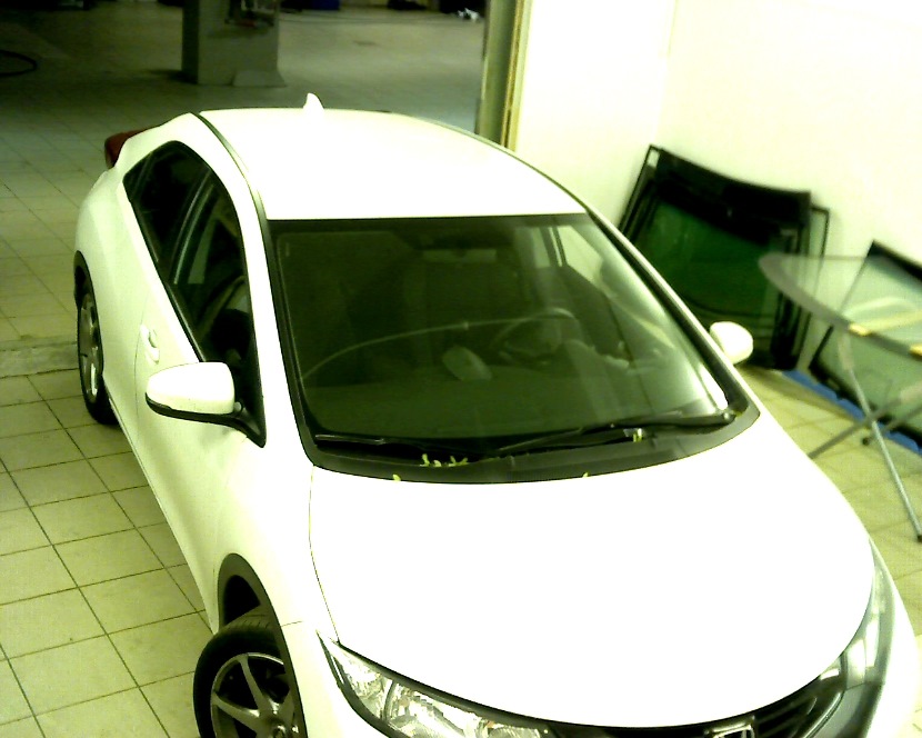 Замена лобового стекла Honda Civic IX 5D — DRIVE2