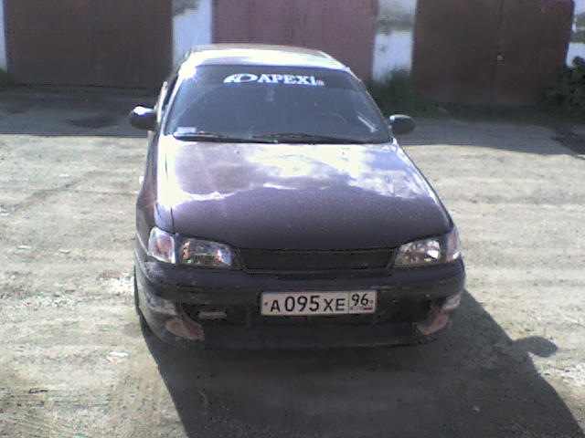 bumper and eyelashes - Toyota Carina E 16 L 1993