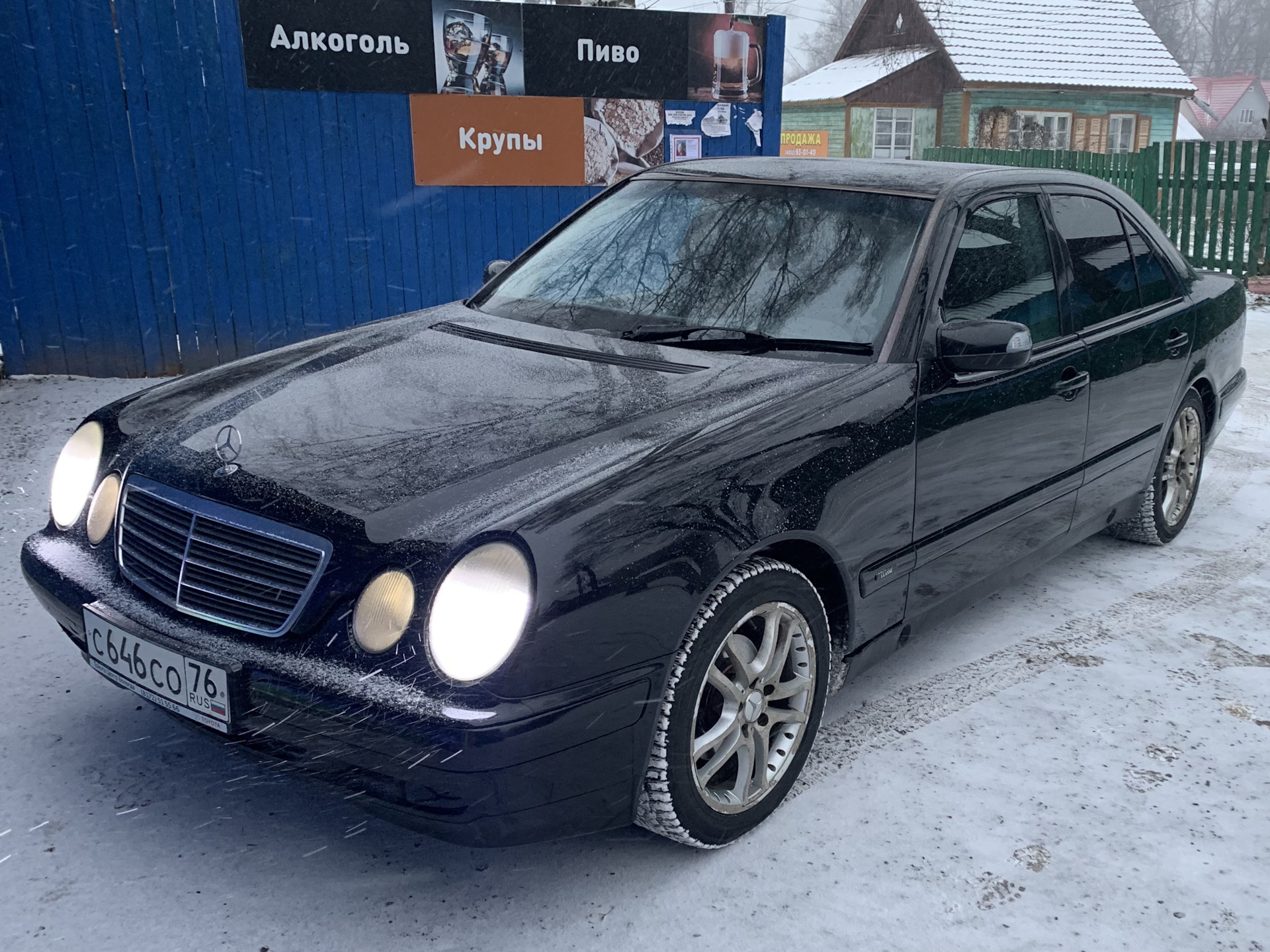 Ремонт кузова, частичная покраска w210 — Mercedes-Benz E-class (W210), 2,2  л, 2000 года | кузовной ремонт | DRIVE2