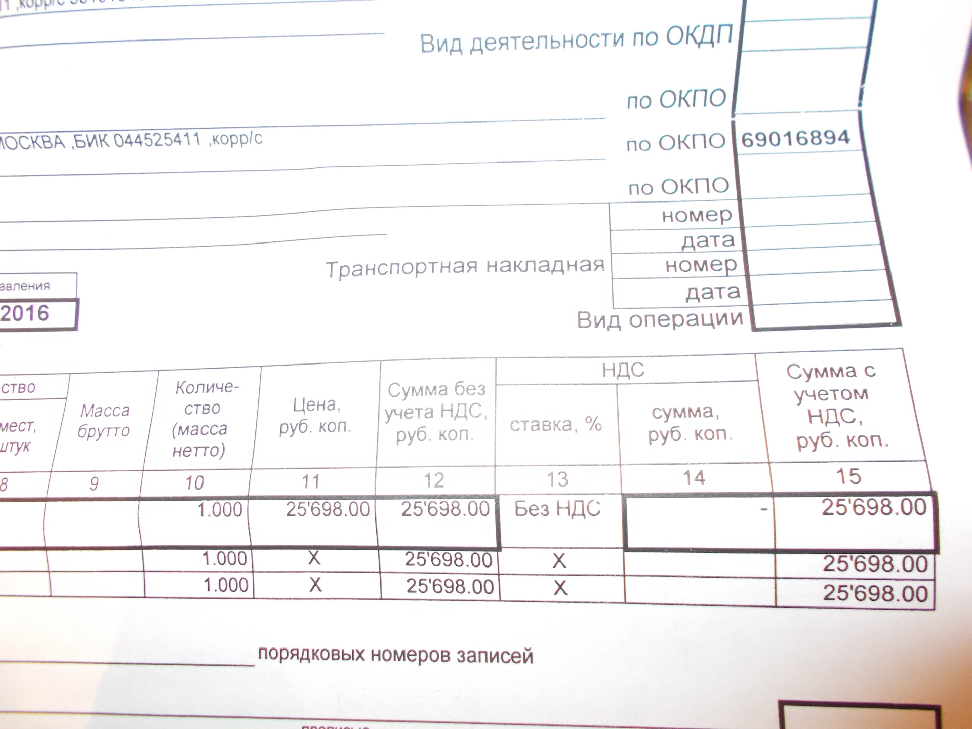 044525411. Вид деятельности ОКДП. Вид деятельности по ОКДП. БИК 044525411