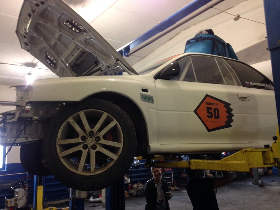 Фото в бортжурнале Subaru Impreza WRX STI (GC)