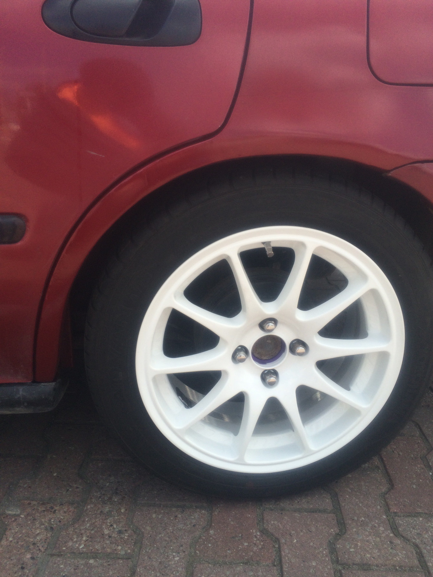 3. Перекраска порошком дисков — Honda Civic (5G), 1,5 л, 1993 года ...