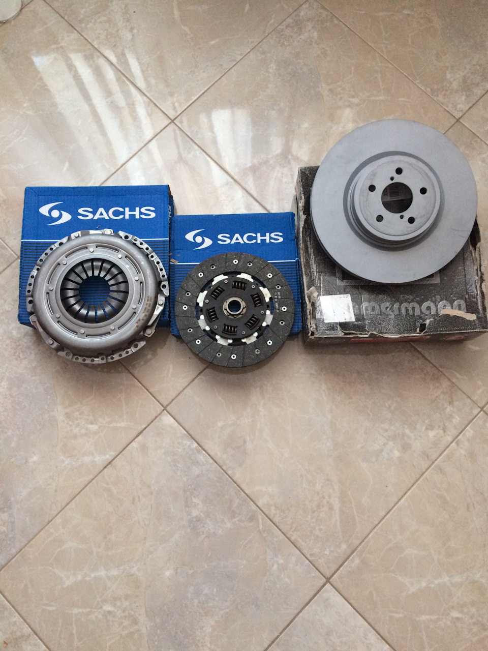 Очередная замена комплекта сцепления — Subaru Legacy B4 (BL), 2 л, 2003 ...