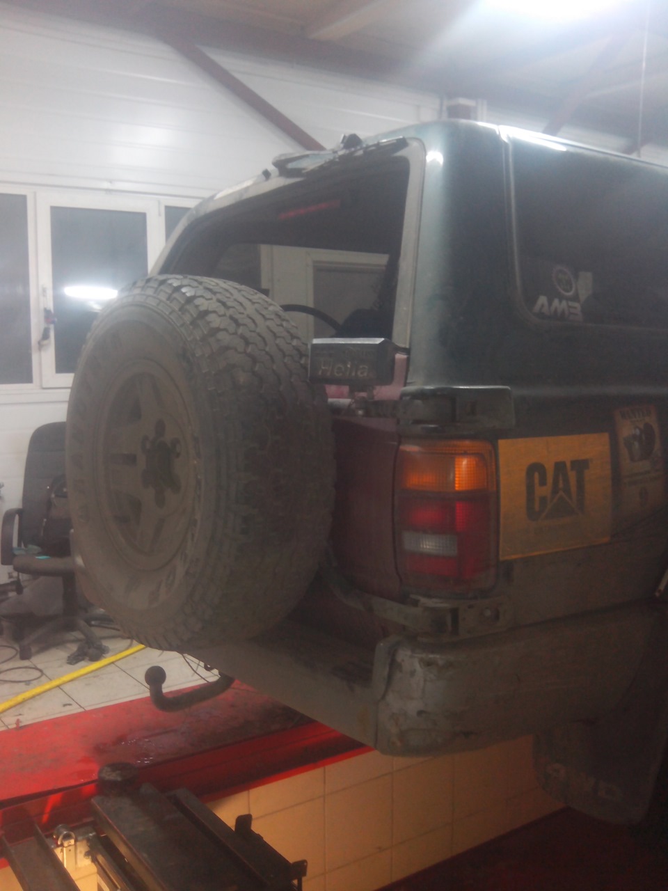 Главный сцепления, задний свет начало. — Toyota 4Runner II, 3 л, 1994 ...