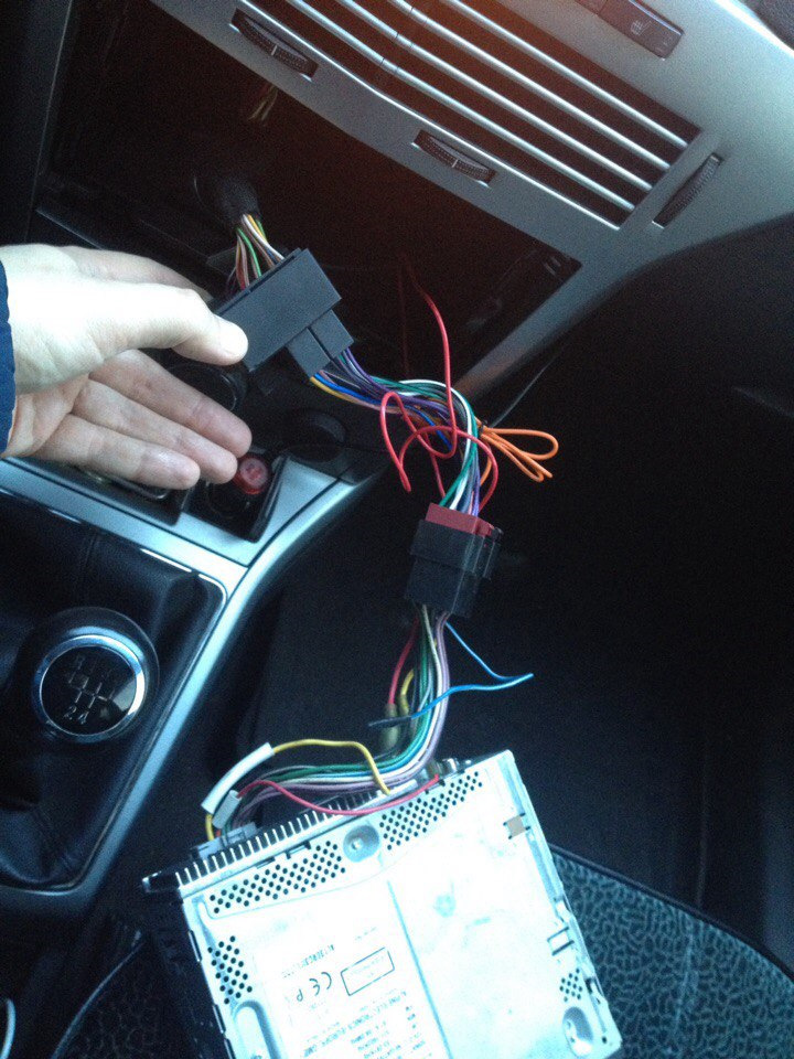 Пробы не штатной магнитолы Опель Астра H — Opel Astra H, 1,6 л, 2013 ...