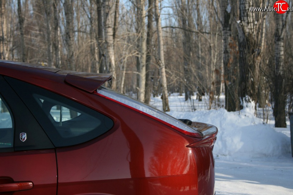 задний спойлер " очищающий " — Ford Focus II Hatchback, 2 л, 2010 года ...