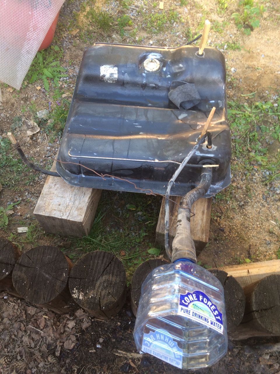 Промывка бензобака ! — Volkswagen Transporter T3, 2,1 л, 1988 года ...