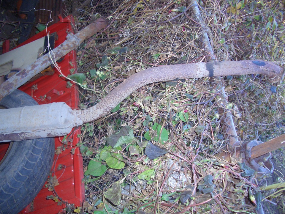 Глушитель. — ЛуАЗ 969, 1,1 л, 1987 года | своими руками | DRIVE2