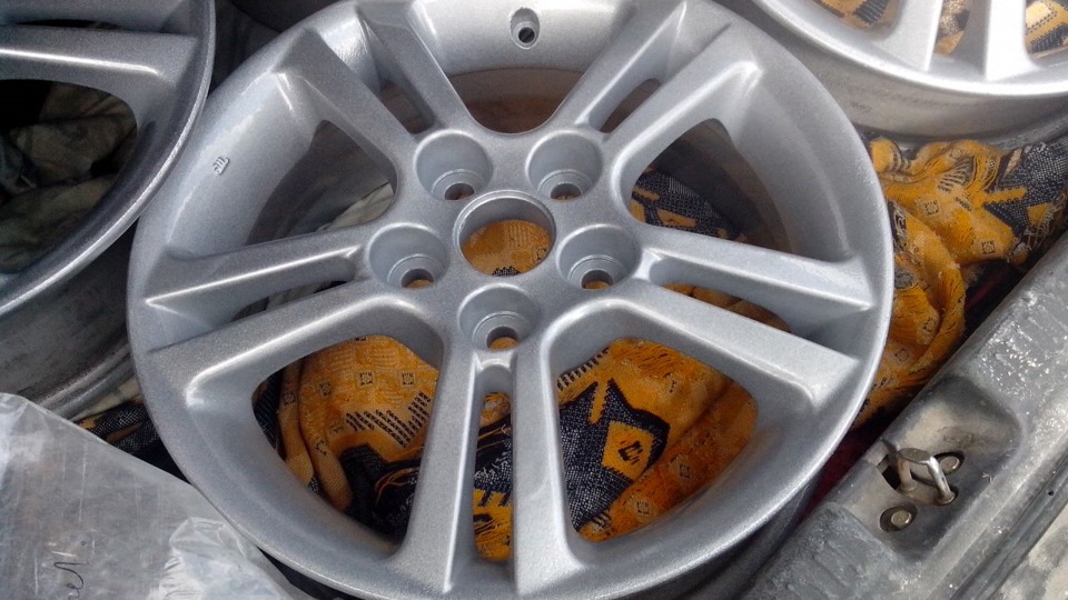 Как подготовить диски под покраску — Mitsubishi Lancer IX, 1,6 л., 2007 ...